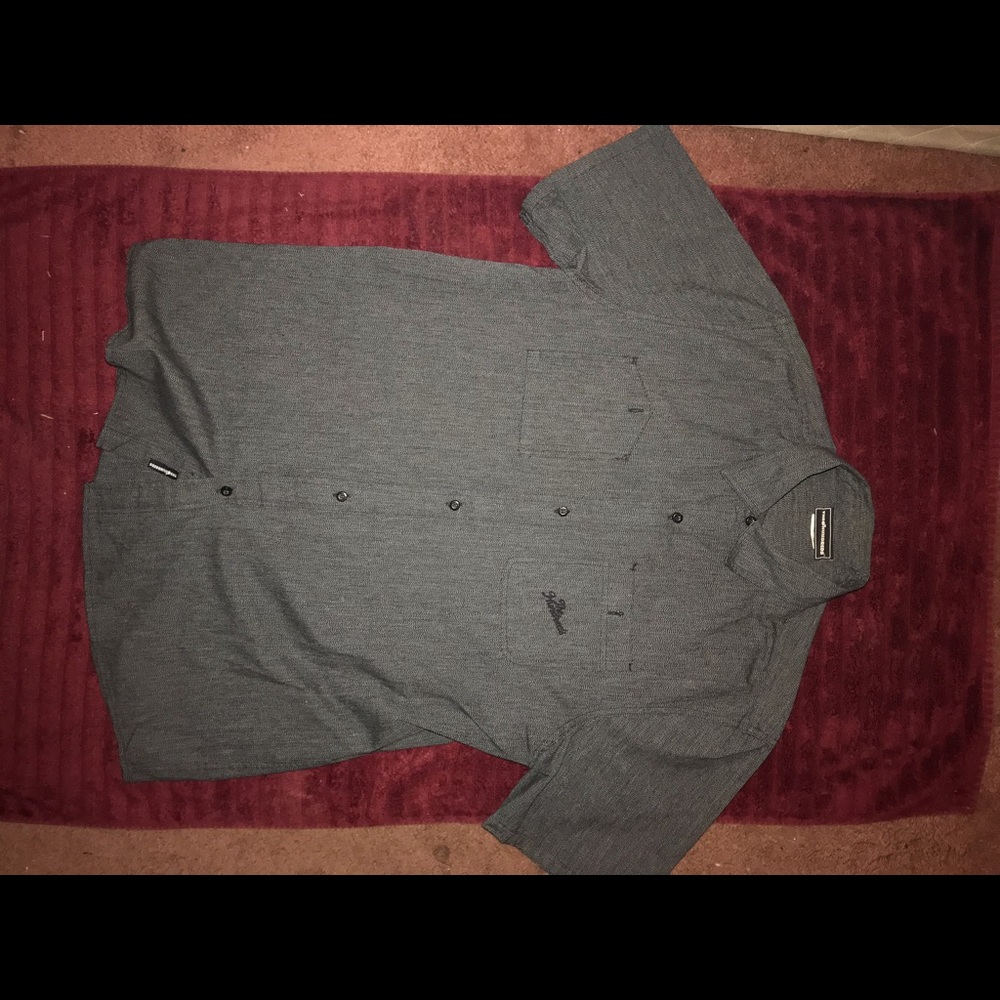 Hundreds button up shirt